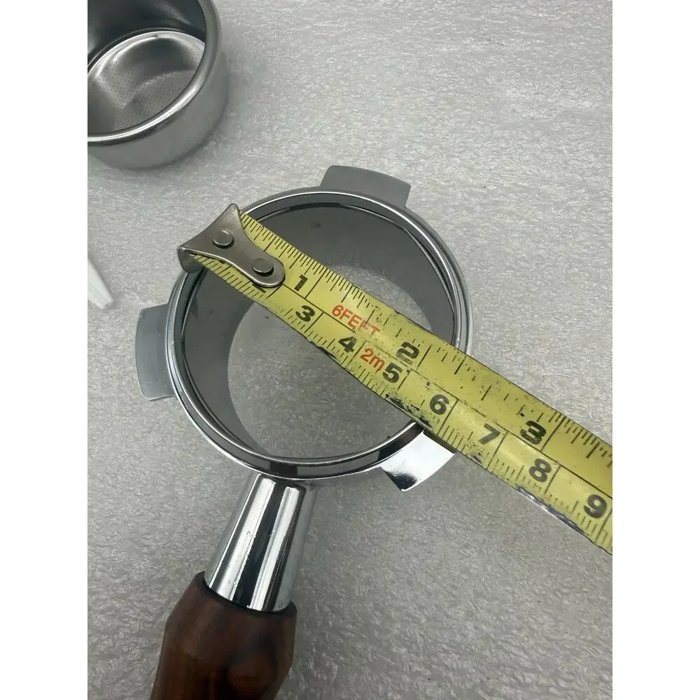Bottomless Portafilter Barista Express 54mm Wooden Handle FOR BES870 *UNUSED ...
